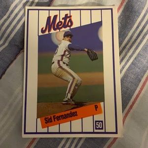 Mets Sid Fernandez 1991